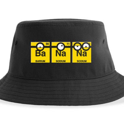 Banana Funny Chemistry Sustainable Bucket Hat