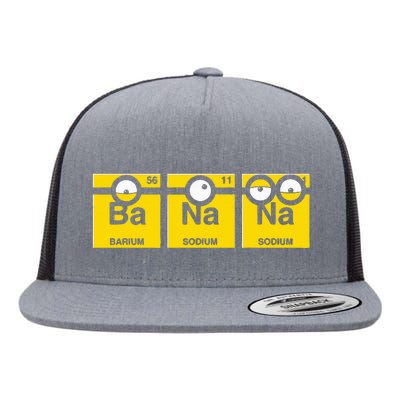 Banana Funny Chemistry Flat Bill Trucker Hat