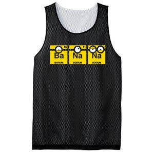 Banana Funny Chemistry Mesh Reversible Basketball Jersey Tank