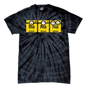 Banana Funny Chemistry Tie-Dye T-Shirt