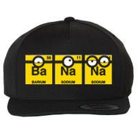 Banana Funny Chemistry Wool Snapback Cap