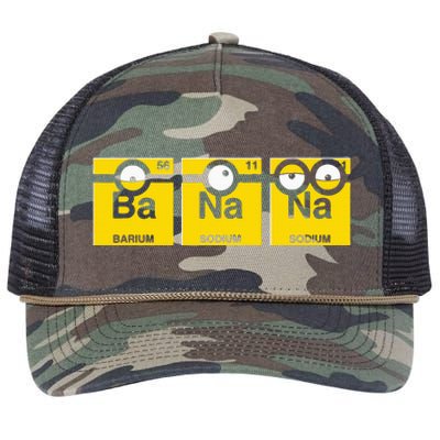 Banana Funny Chemistry Retro Rope Trucker Hat Cap