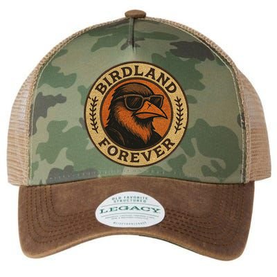Birdland Forever Cool Retro Oriole Gift For Women Legacy Tie Dye Trucker Hat