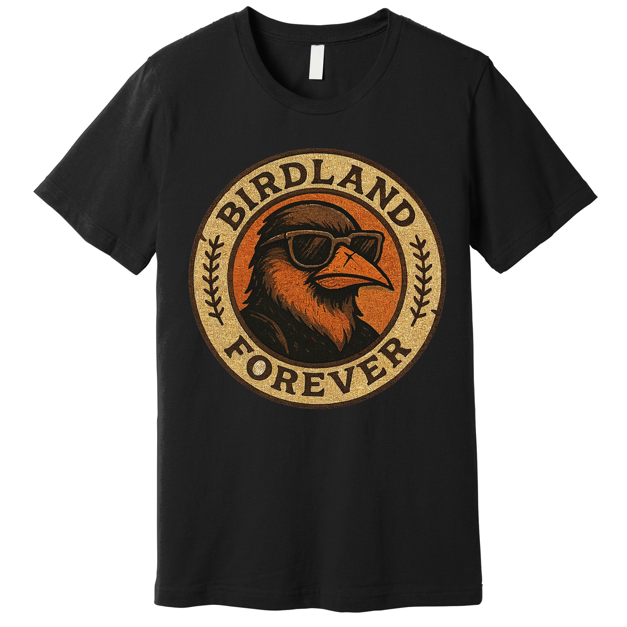 Birdland Forever Cool Retro Oriole Gift For Women Premium T-Shirt