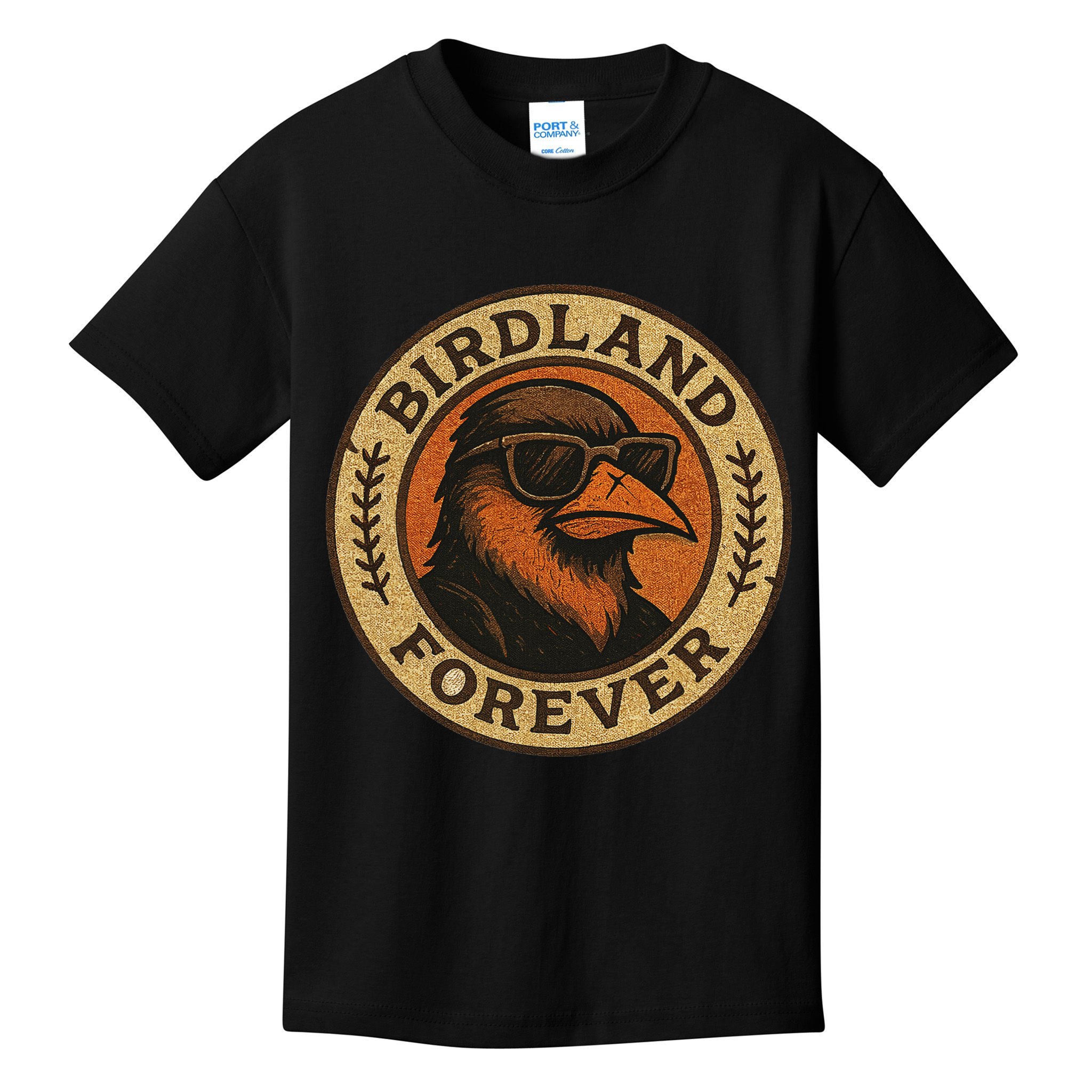 Birdland Forever Cool Retro Oriole Gift For Women Kids T-Shirt