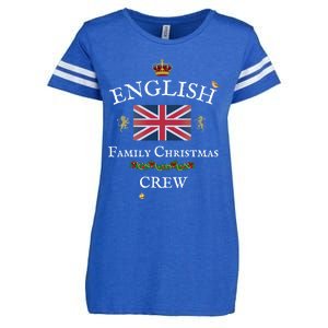 British Family Christmas Crew Union Jack Flag United Kingdom Cool Gift Enza Ladies Jersey Football T-Shirt