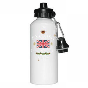 British Family Christmas Crew Union Jack Flag United Kingdom Cool Gift Aluminum Water Bottle