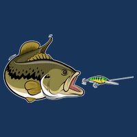Bass Fish Chasing Lure Hook Fishing Fan Flatbill Hat