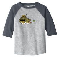 Bass Fish Chasing Lure Hook Fishing Fan Toddler Fine Jersey T-Shirt