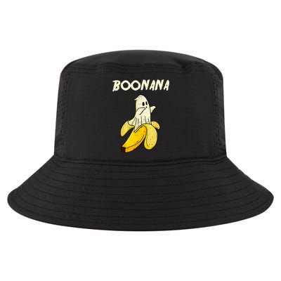 Boonana Funny Cute Banana Ghost Halloween Banana Lover Gifts Cool Comfort Performance Bucket Hat