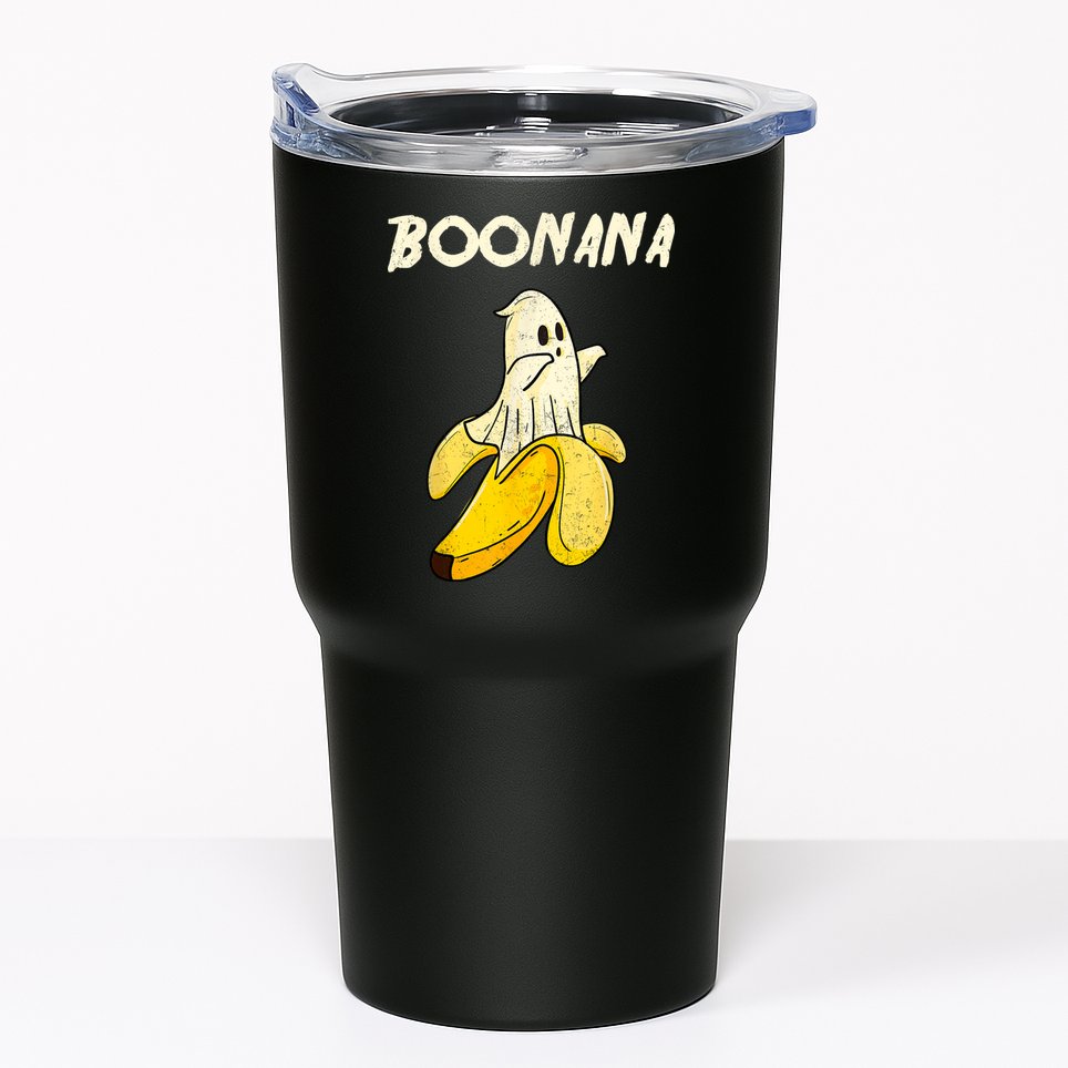 Boonana Funny Cute Banana Ghost Halloween Banana Lover Gifts Tumbler