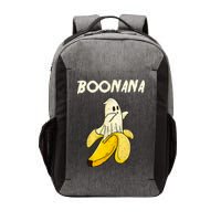 Boonana Funny Cute Banana Ghost Halloween Banana Lover Gifts Vector Backpack