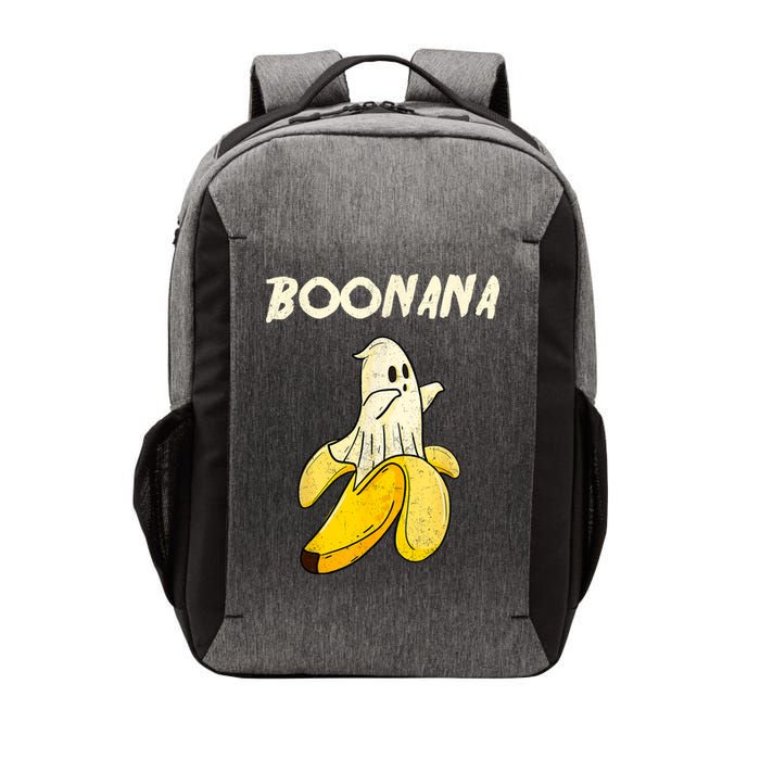 Boonana Funny Cute Banana Ghost Halloween Banana Lover Gifts Vector Backpack
