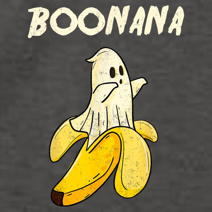 Boonana Funny Cute Banana Ghost Halloween Banana Lover Gifts Vector Backpack