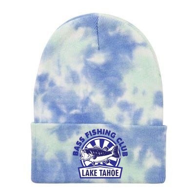 Bass Fishing Club Lake Tahoe Tie Dye 12in Knit Beanie