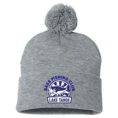 Bass Fishing Club Lake Tahoe Pom Pom 12in Knit Beanie