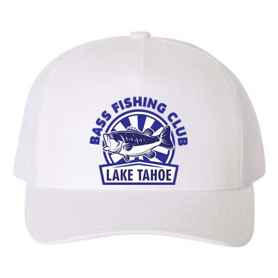 Bass Fishing Club Lake Tahoe Yupoong Adult 5-Panel Trucker Hat