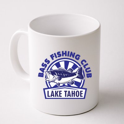 Bass Fishing Club Lake Tahoe Coffee Mug