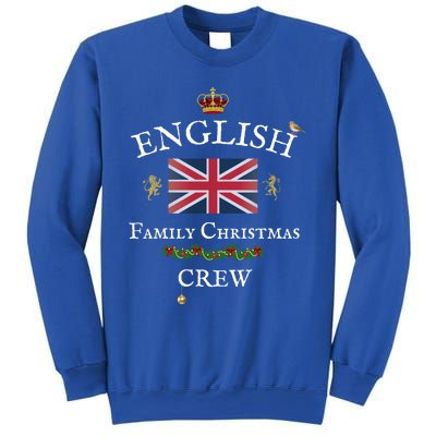 British Family Christmas Crew Union Jack Flag United Kingdom Cute Gift Sweatshirt