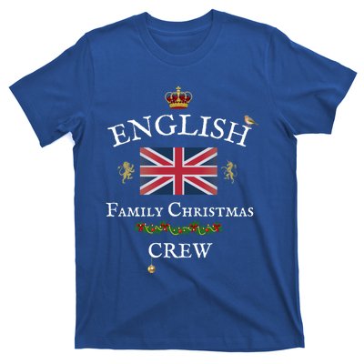 British Family Christmas Crew Union Jack Flag United Kingdom Cute Gift T-Shirt