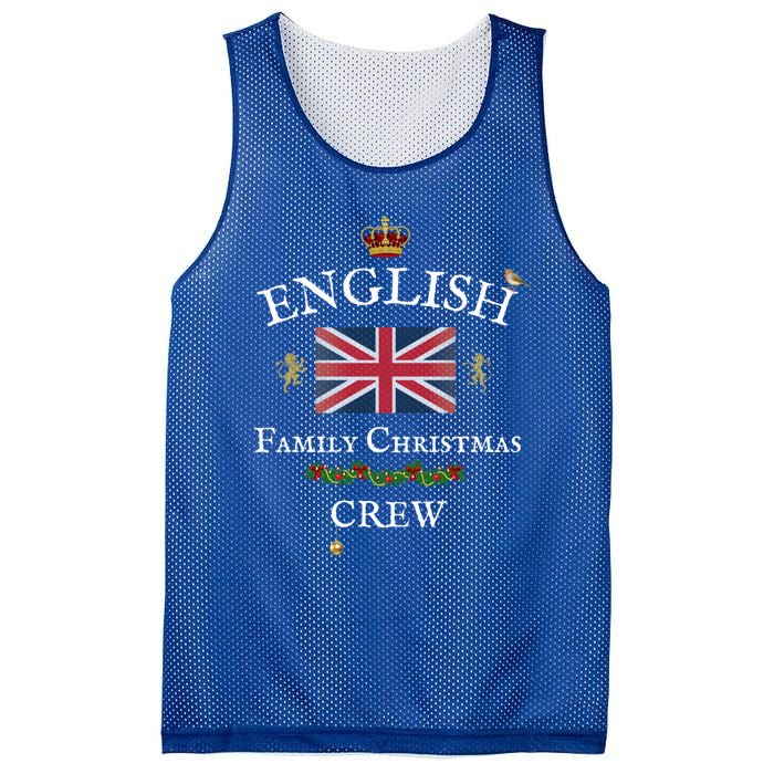 British Family Christmas Crew Union Jack Flag United Kingdom Cute Gift Mesh Reversible Basketball Jersey Tank