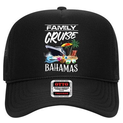 Bahamas Family Cruise Vacation Trip Cool Gift Trucker Hat