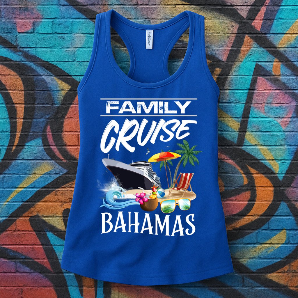 Bahamas Family Cruise Vacation Trip Cool Gift Womens Tank Top