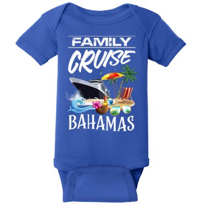 Bahamas Family Cruise Vacation Trip Cool Gift Baby Bodysuit