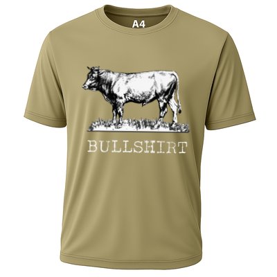 Bull Funny Cow Cowboy Performance Shirt