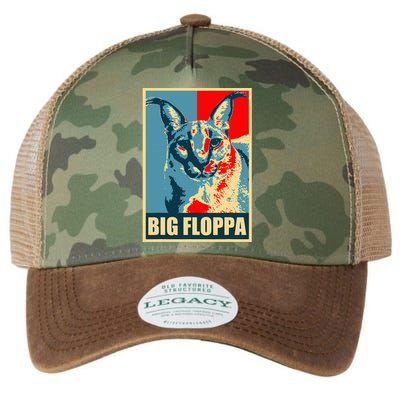 Big Floppa Caracal Cat Meme Legacy Tie Dye Trucker Hat