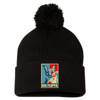 Big Floppa Caracal Cat Meme Pom Pom 12in Knit Beanie