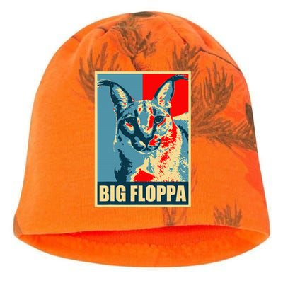 Big Floppa Caracal Cat Meme Kati - Camo Knit Beanie