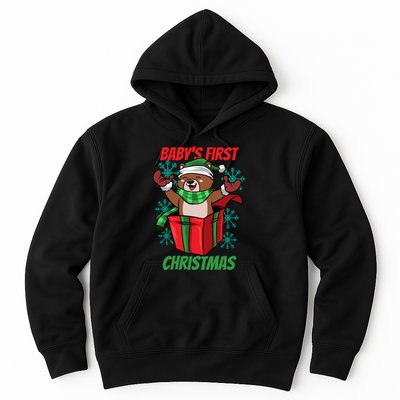 Baby's First Christmas Hoodie