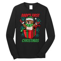 Baby's First Christmas Long Sleeve Shirt