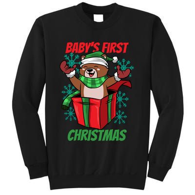 Baby's First Christmas Sweatshirt