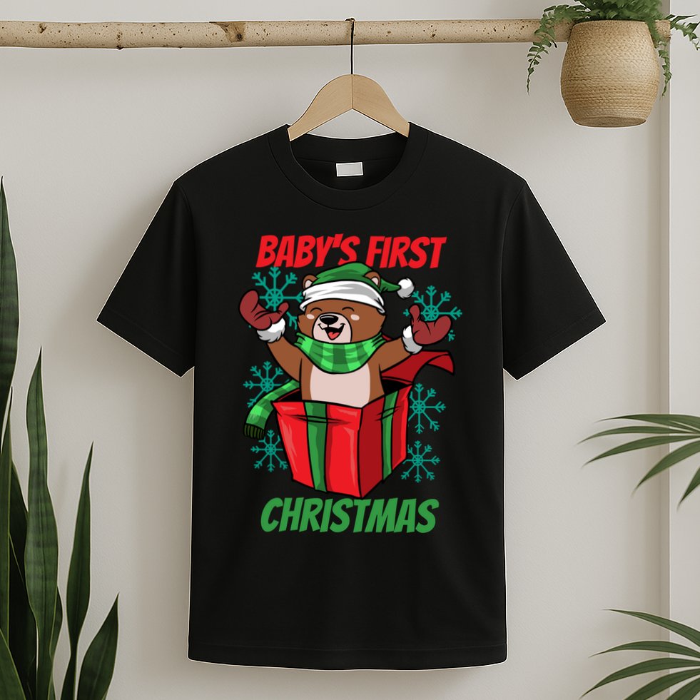 Baby's First Christmas T-Shirt