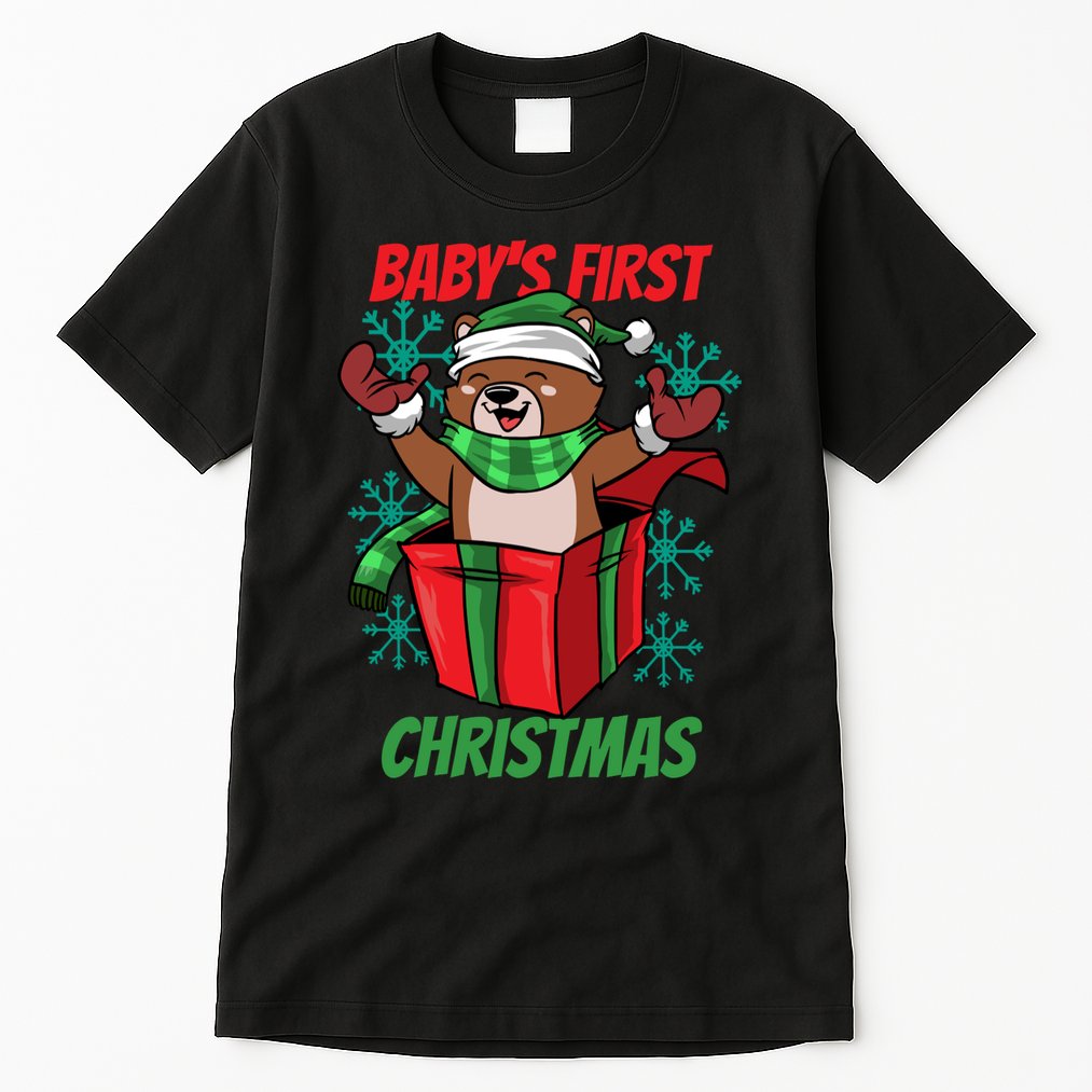 Baby's First Christmas Tall T-Shirt