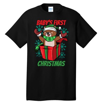 Baby's First Christmas Tall T-Shirt