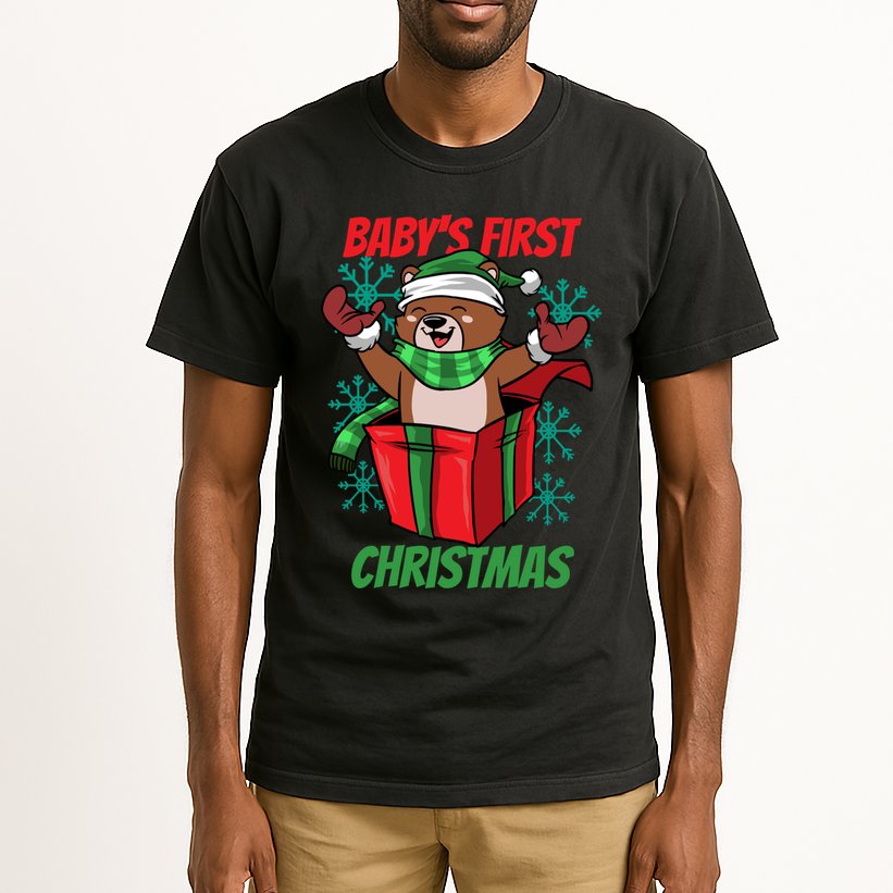 Baby's First Christmas Tall T-Shirt