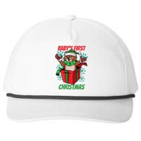 Baby's First Christmas Snapback Five-Panel Rope Hat