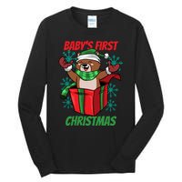 Baby's First Christmas Tall Long Sleeve T-Shirt