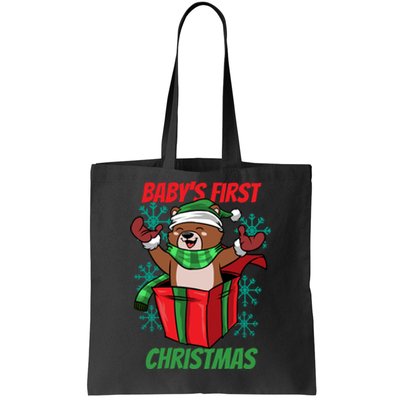 Baby's First Christmas Tote Bag