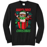 Baby's First Christmas Tall Sweatshirt