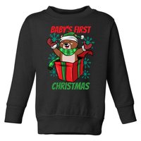 Baby's First Christmas Toddler Sweatshirt