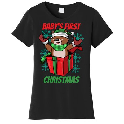 Baby's First Christmas Women's T-Shirt