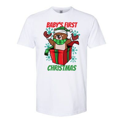 Baby's First Christmas Softstyle® CVC T-Shirt