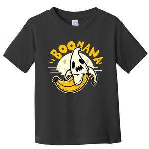 Boonana Funny Cute Banana Ghost Halloween Banana Lover Gifts Toddler T-Shirt