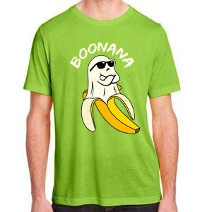 Boonana Funny Cute Banana Ghost Halloween Banana Lover Gifts Adult ChromaSoft Performance T-Shirt