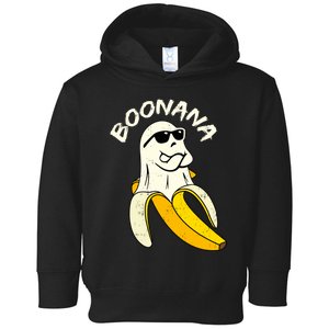 Boonana Funny Cute Banana Ghost Halloween Banana Lover Gifts Toddler Hoodie