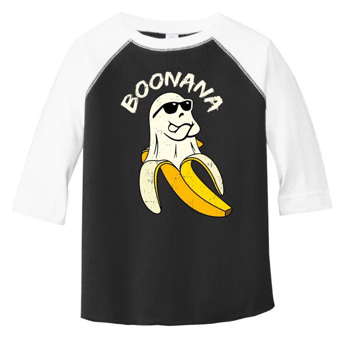 Boonana Funny Cute Banana Ghost Halloween Banana Lover Gifts Toddler Fine Jersey T-Shirt